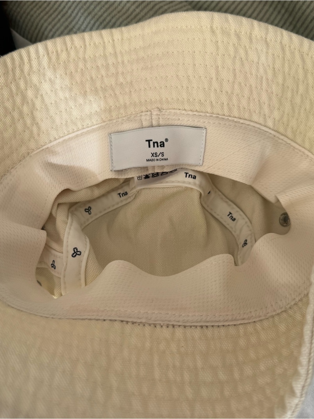 Tna Cream Bucket Hat New
